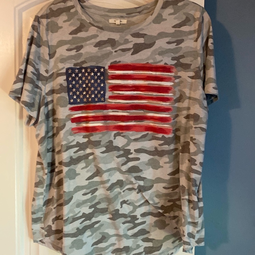 Maurices camo top